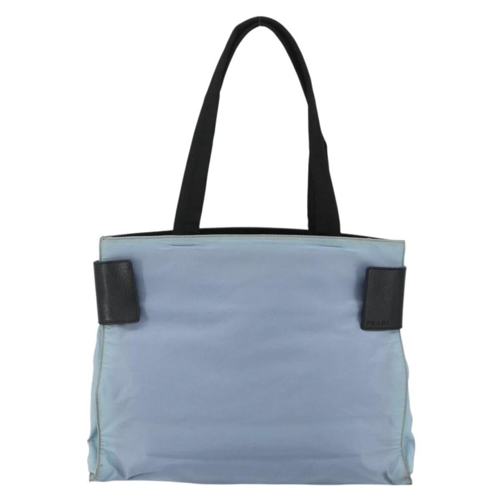 Prada Nylon Tote Bag Light Blue